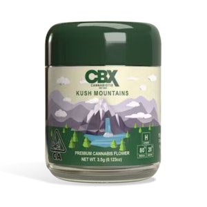 CBX - KUSH MOUNTAINS 3.5G - CANNABIOTIX
