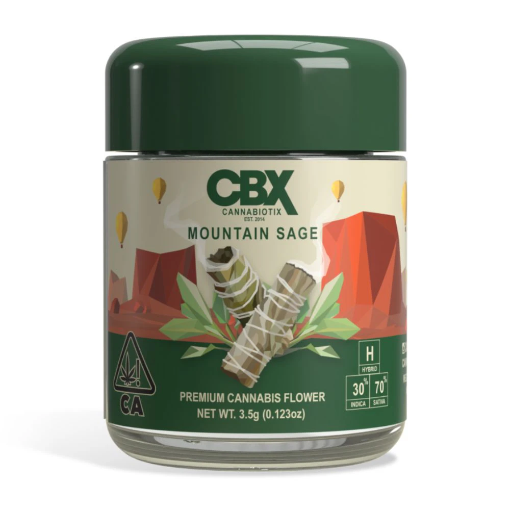 CBX - MOUNTAIN SAGE 3.5G - CANNABIOTIX Main Image