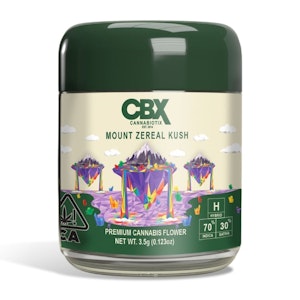 CBX - MOUNT ZEREAL KUSH 3.5G - CANNABIOTIX
