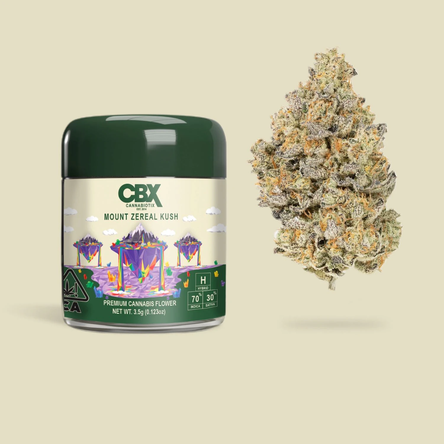 CBX - Cannabiotix - 3.5g - Mount Zereal Kush Main Image
