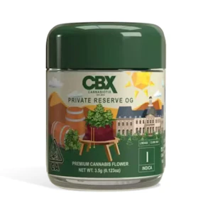 CBX - PRIVATE RESERVE OG 3.5G - CANNABIOTIX