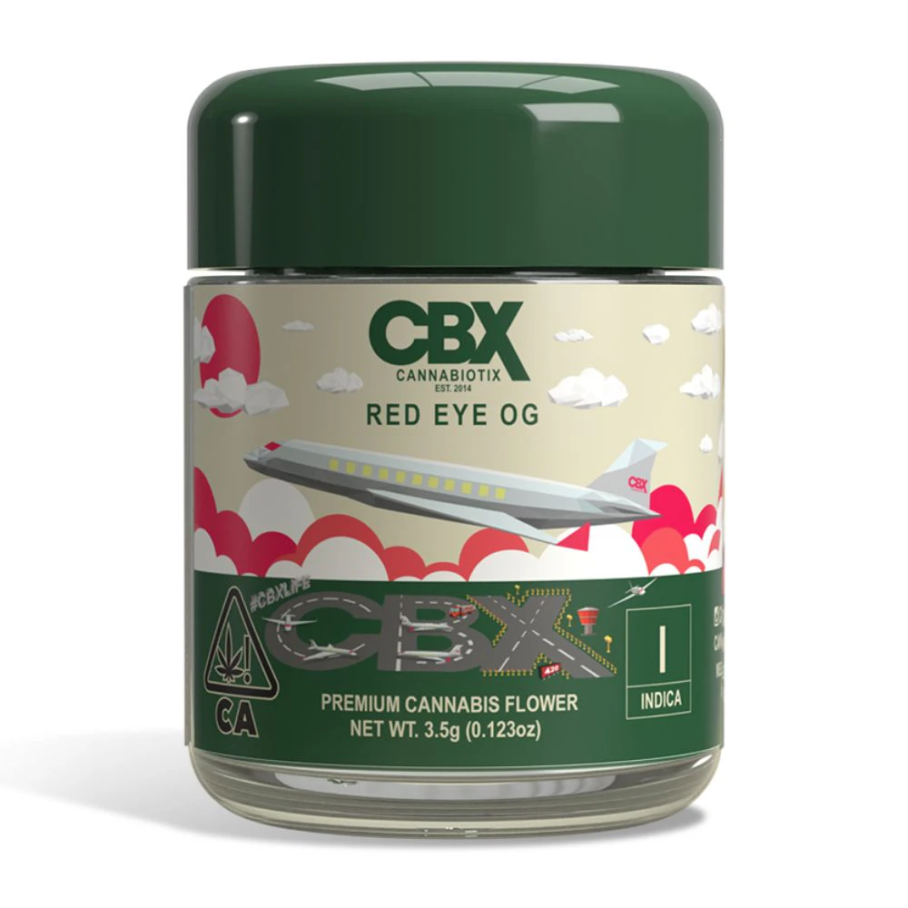 CBX: Cannabiotix - CBX - Flower - Red Eye OG - 3.5G Main Image