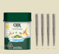 CBX - Prerolls - Tropicanna - 4PK - 2G