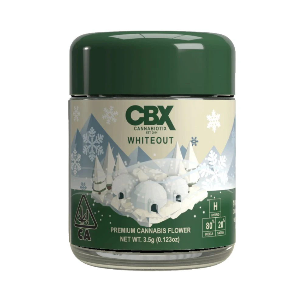 CBX - WHITEOUT 3.5G - CANNABIOTIX Main Image