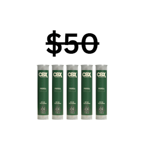 CANNABIOTIX - 5pk Preroll BUNDLE | 5x .75g Prerolls | CBX