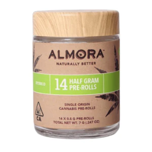 Almora - Blueberry Muffin (H) | 0.5g 14pk Pre Rolls | Almora