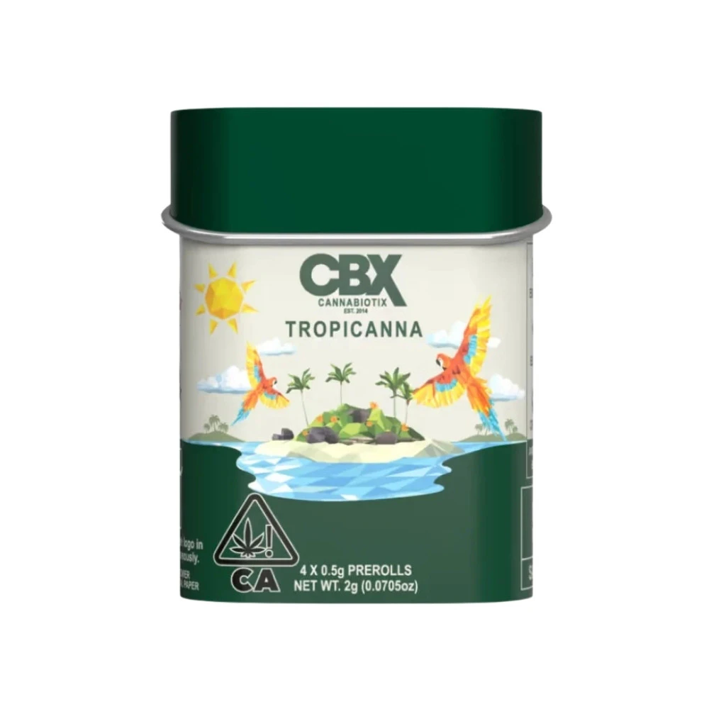 CBX - 4 PACK - TROPICANNA .5G - CANNABIOTIX Main Image