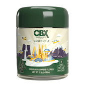 CBX - 3.5g Premium Indoor Flower (Gluetopia-Indica Hybrid)