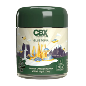 Cannabiotix - CBX - 3.5g Premium Indoor Flower (Gluetopia-Indica Hybrid)