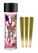 Cali-Blaze - Strawberry (Indica) 3pk Tarantulas - 3g