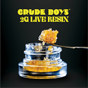 Crude Boys - Gush Mintz (Indica) Live Resin - 2g