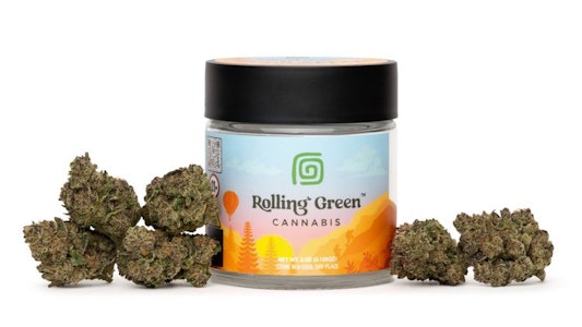 Rolling Green - Grape Gas 3.5g Jar | Rolling Green