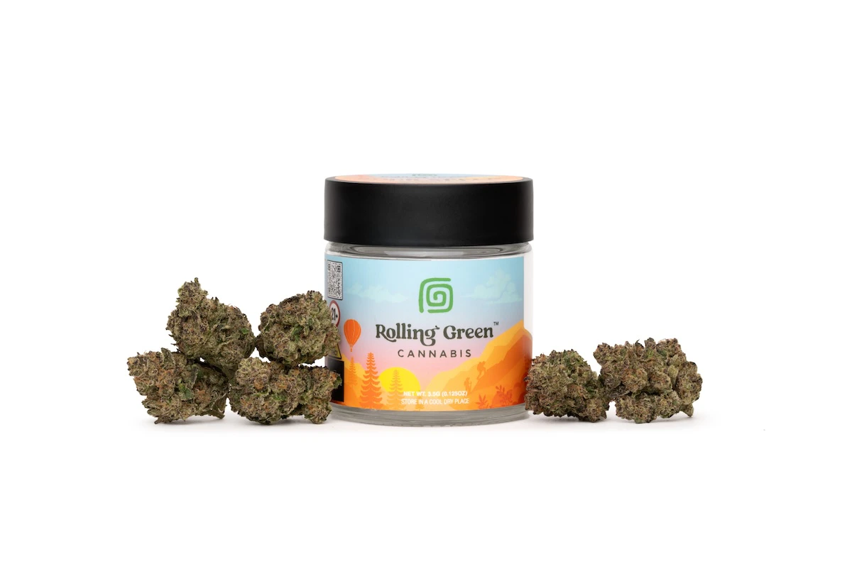Rolling Green Cannabis - Grape Gas 3.5g Main Image