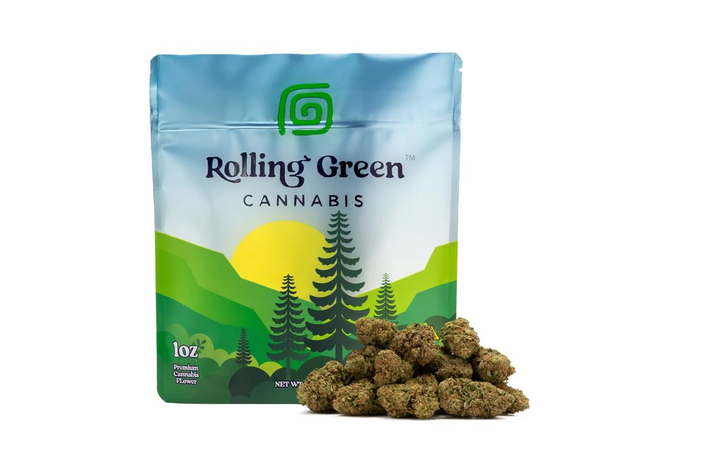 Rolling Green Cannabis - Rolling Green - Daydream - 28g - 34% THC - Dry Flower Main Image