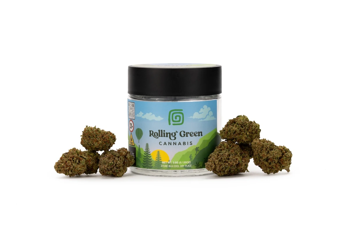 Rolling Green Cannabis - LA Kush Cake 3.5g Main Image