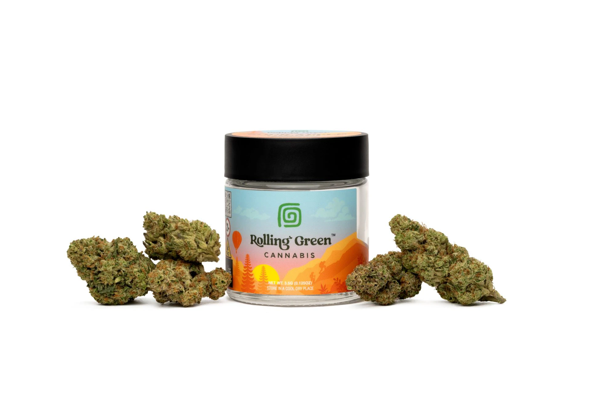 Rolling Green Cannabis - Rolling Green - Jealousy - 27.04% THC - 3.5g - Dry Flower Main Image