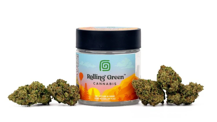 Rolling Green Cannabis - Rolling Green - Mimosa - 29.13% THC - 3.5g - Dry Flower Main Image