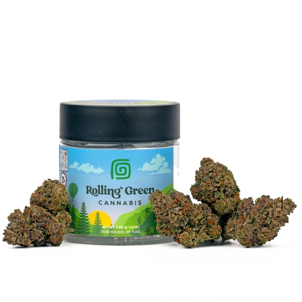 Rolling Green Cannabis - Rolling Green - Permanent Marker - 29.45% THC - 3.5g - Dry Flower Main Image