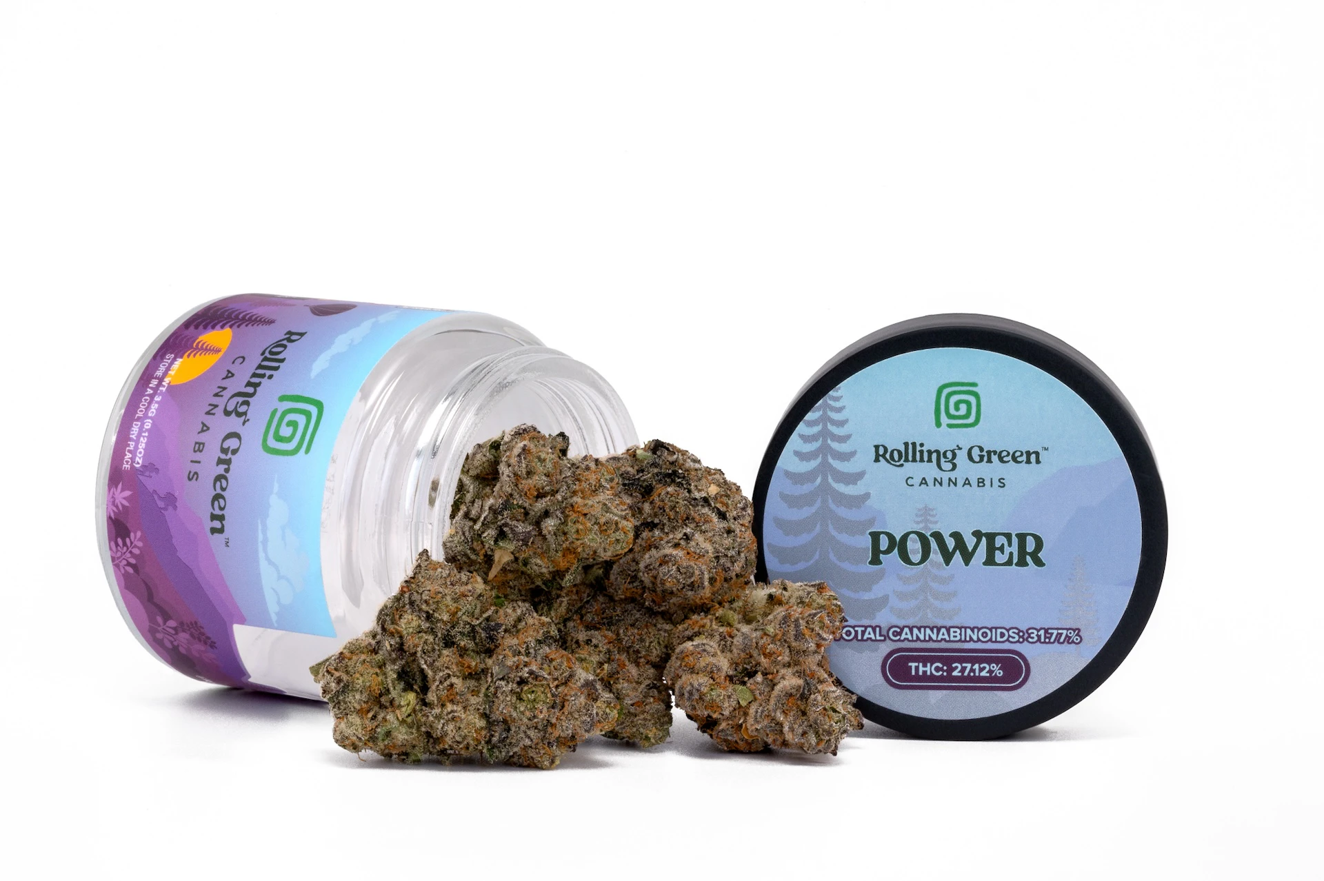 Rolling Green - Rolling Green | Flower - Power | 3.5g Main Image