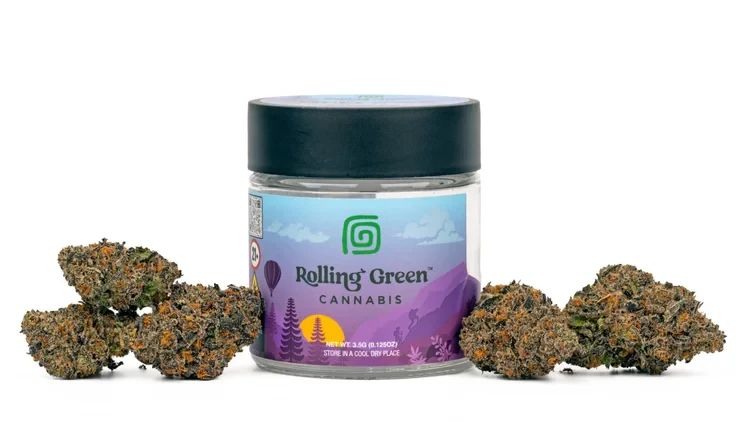 Rolling Green - Mandarin Butter | Flower | 3.5g | Rolling Green Main Image