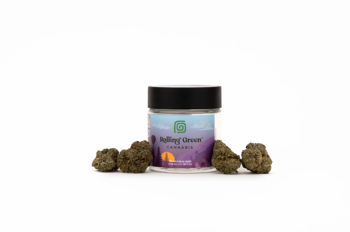 Rolling Green Cannabis - Strawberry Jam 3.5g Main Image
