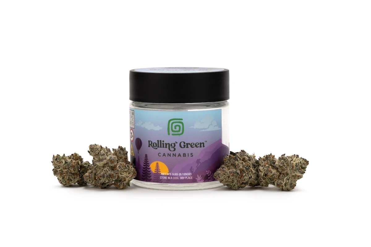 Rolling Green Cannabis - Purple Slushie 3.5g Main Image