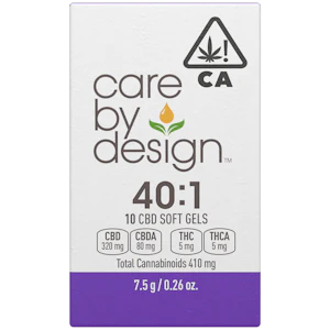 Care By Design - Care By Design - 40:1 Soft Gels - 10 Pack