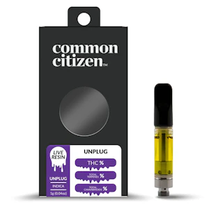 COMMON CITIZEN - Common Citizen - Live Resin Cart - Sparkle Face - 1g