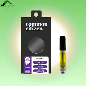 COMMON CITIZEN - Sparkle Face | Live Resin Cartridge | 1g