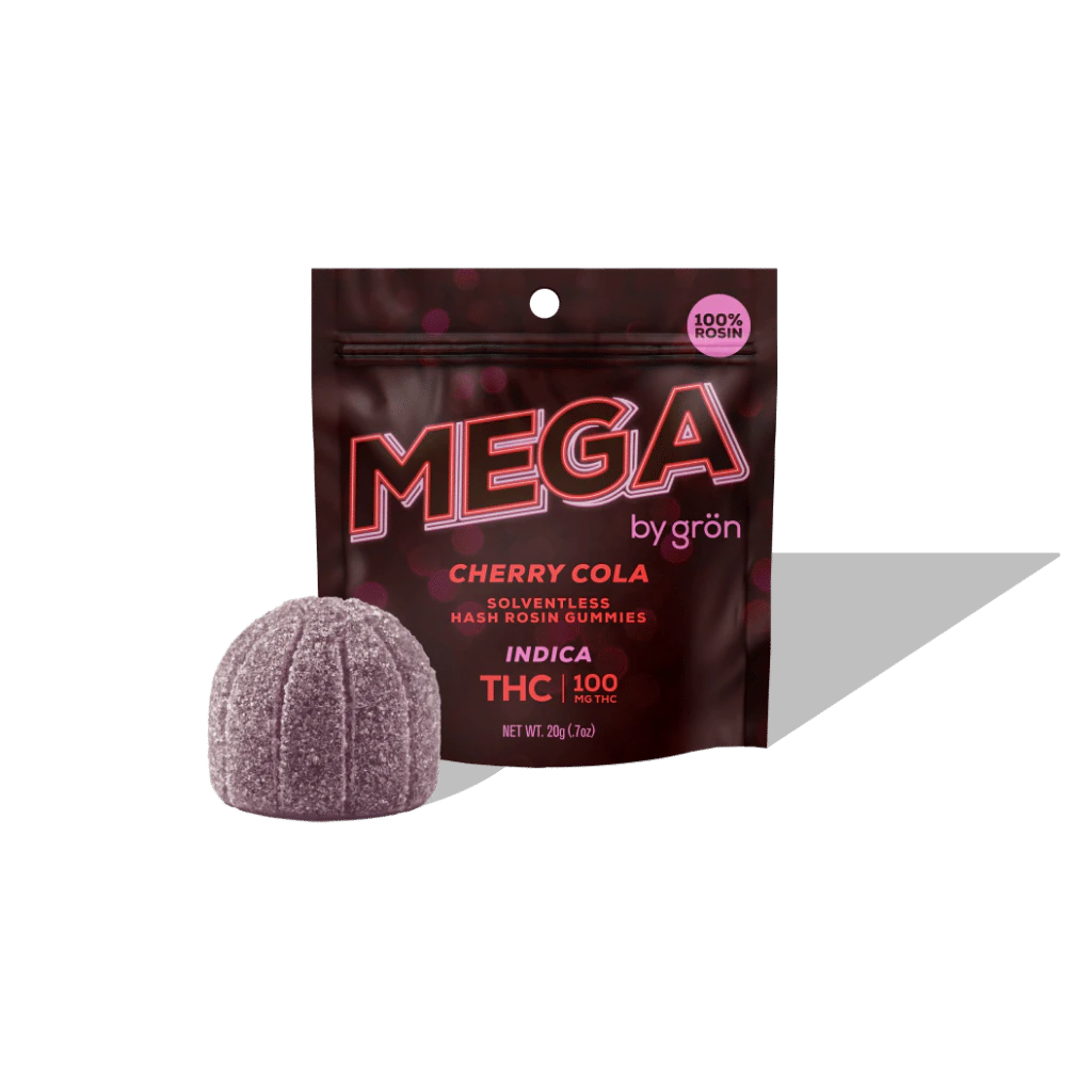 Grön Edibles - Gron | Edibles | Live Rosin MEGA - Cherry Cola | 100mg Main Image