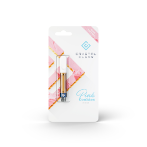CRYSTAL CLEAR - CC - Pink Cookies 1G - Vape Cart