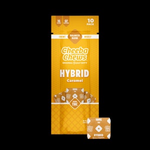 CHEEBA CHEWS - CHEEBA CHEWS | Caramel | Hybrid | Balanced Blend | 10Pk 100mg