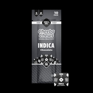 CHEEBA CHEWS - CHEEBA CHEWS | OG Chocolate | Indica | Chews and Chill | 10Pk 100mg
