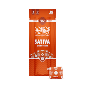 CHEEBA CHEWS - Chocolate Sativa RSO Chews