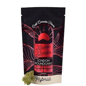 Golden Garden - Golden Garden - London Pound Cake - 27.10% THC - 3.5g - Dry Flower