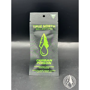 True North - Durban Poison 1g Full Spectrum Vape Cart