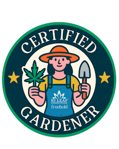 No Brand - NJ LEAF Patch "Certified Gardener"