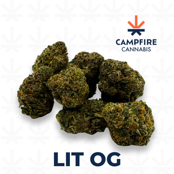 Campfire Cannabis - LIT OG Pre-packed 1/4oz Main Image