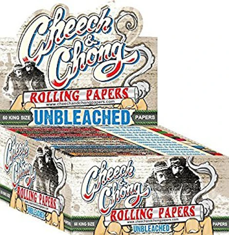 Cheech & Chong's - CHEECH & CHONG King Size Rolling Papers (Unbleached) 50CT