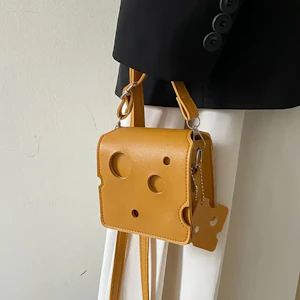 Tree House Accessories - Cheese Shape Purse