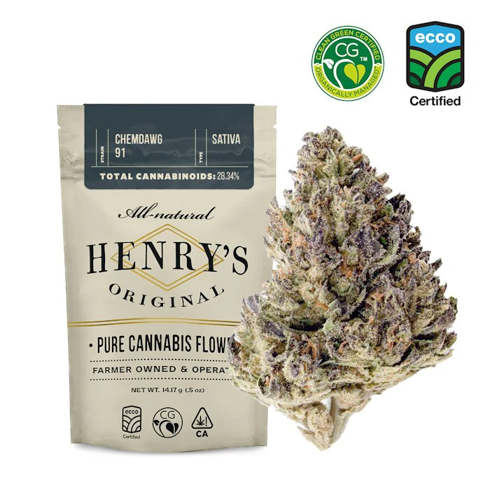 Henry's Original - 14g Chemdawg 91 (Pouch) - Henry's Main Image