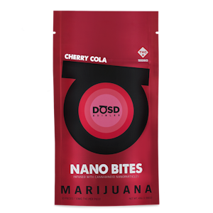 DOSD EDIBLES - DOSD EDIBLES - CHERRY COLA 100MG NANO BITES GUMMY