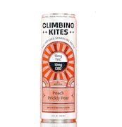 Climbing Kites | Peach Prickly Pear Sparkling Water | 10mg THC:CBD