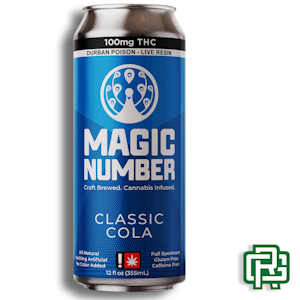 MAGIC NUMBER - Classic Cola Nano Soda | 12oz 25mg (THC)