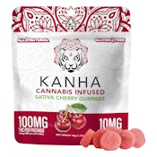 Cherry Gummies - Sativa - 10pcs - 100mg [Kanha]