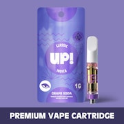 UP!: Grape Soda 1g Classic Vape Cart (I)