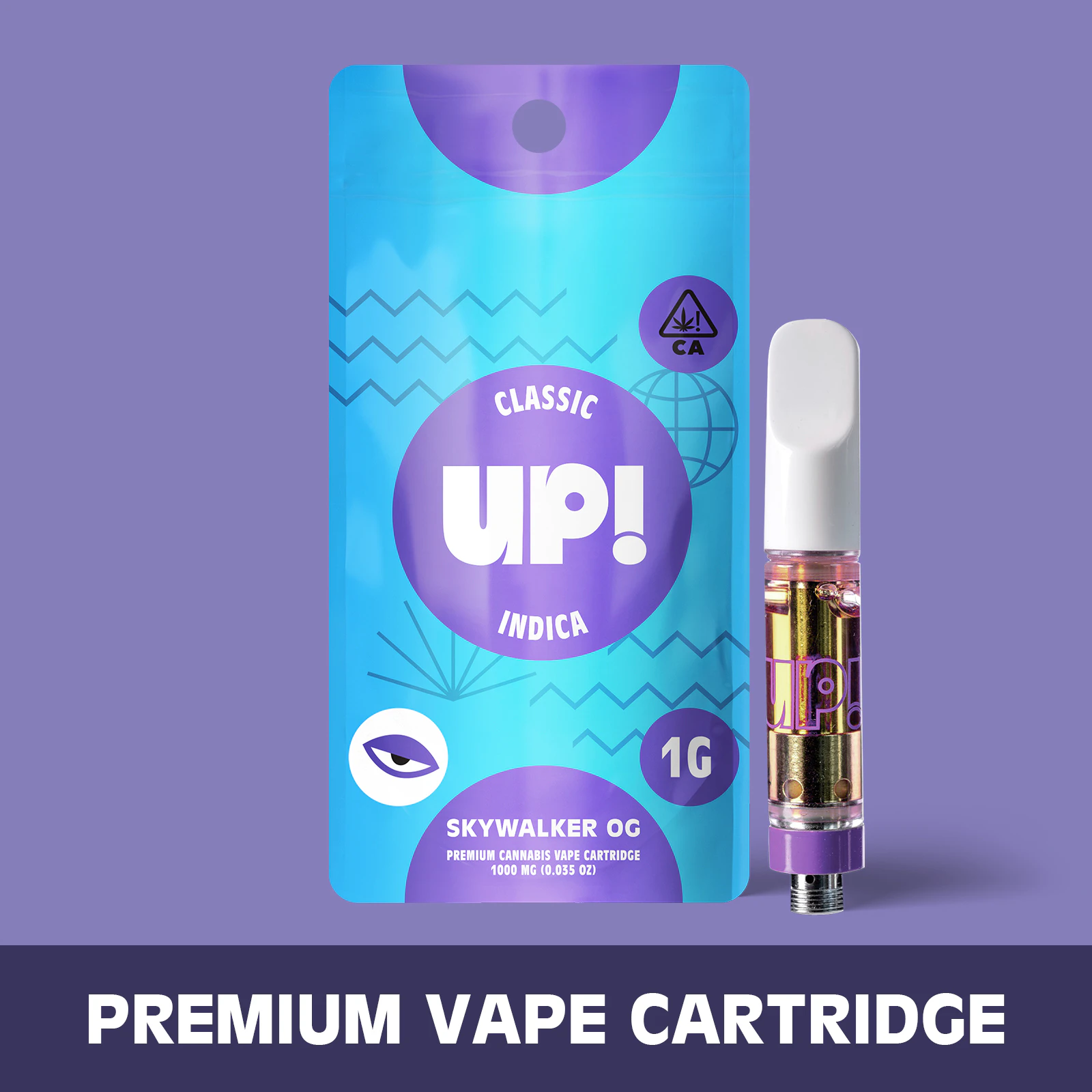 UP! - UP!: Skywalker OG 1g Classic Vape Cart (I) Main Image