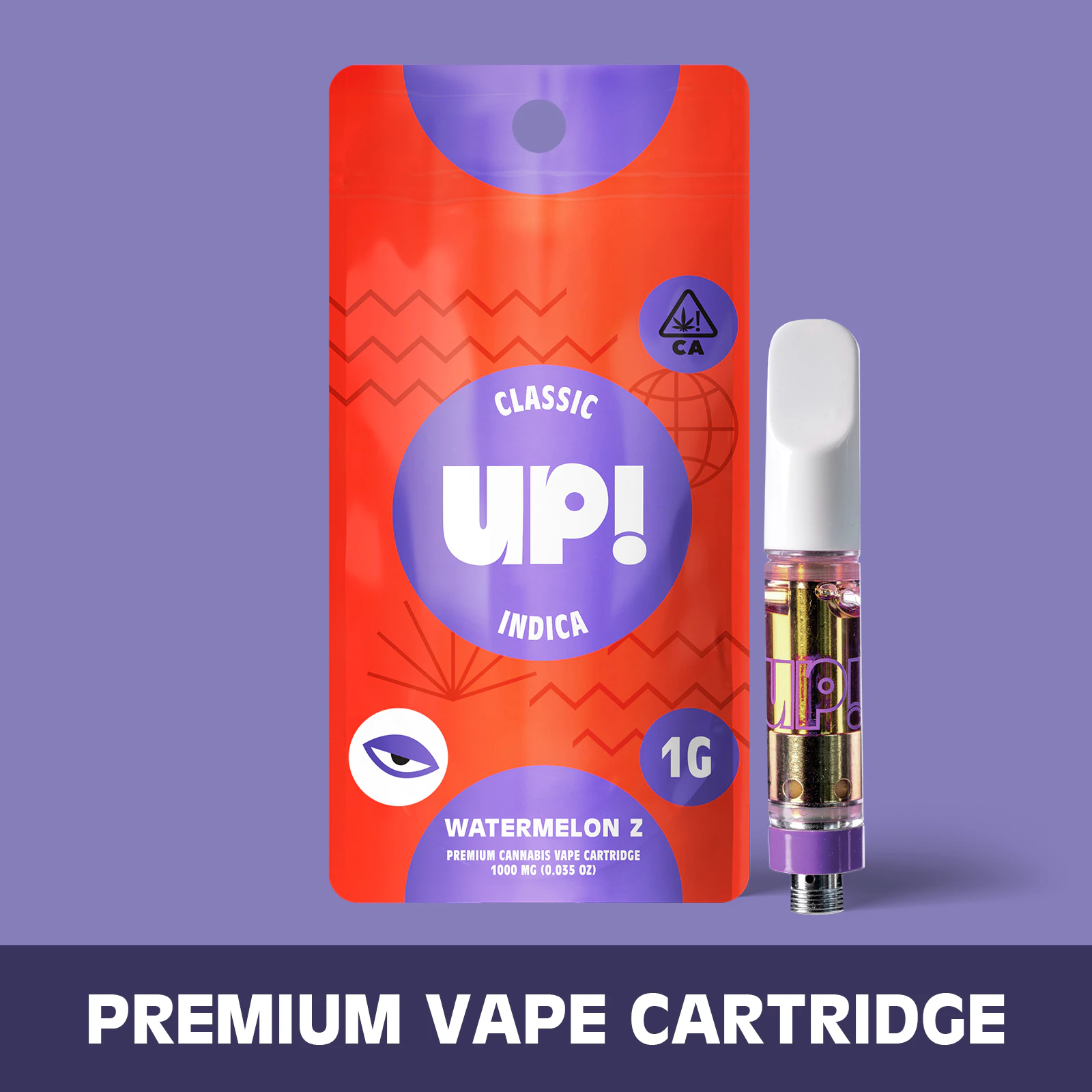 UP! - UP!: Watermelon Z 1g Classic Vape Cart (I) Main Image