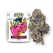 CLAYBOURNE | CHERRY HEARTS | FLOWER | 3.5G