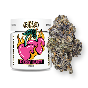 CLAYBOURNE CO. - CLAYBOURNE | CHERRY HEARTS | FLOWER | 3.5G